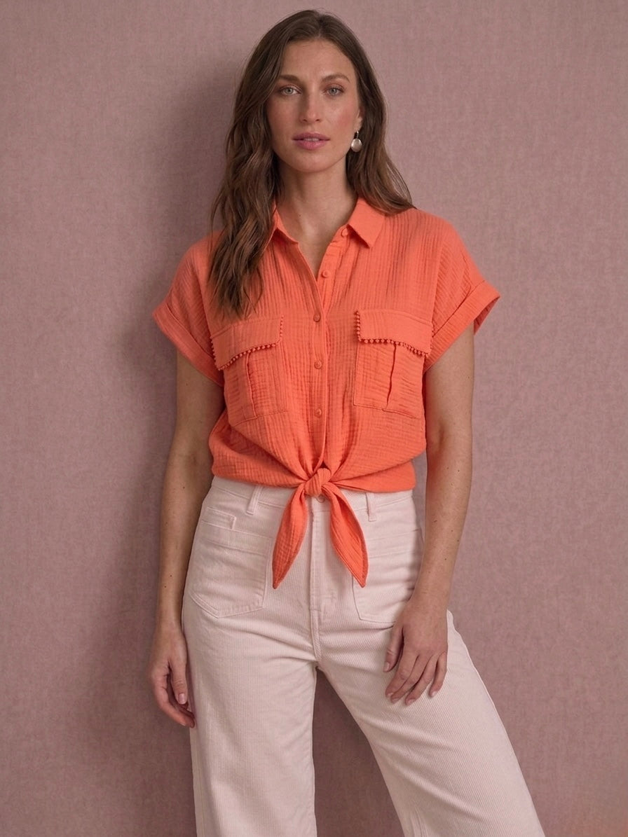 Blouse Ambre Corail