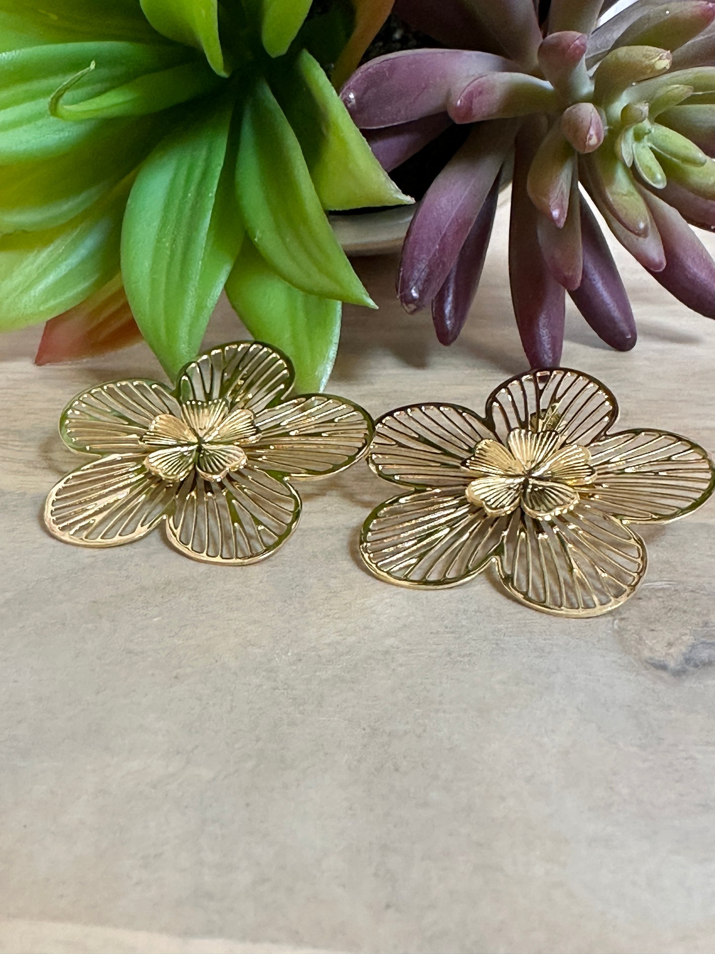 Boucles D'Oreilles Flora