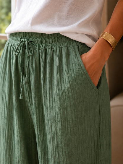 Pantalon Gaze Lance Kaki Clair