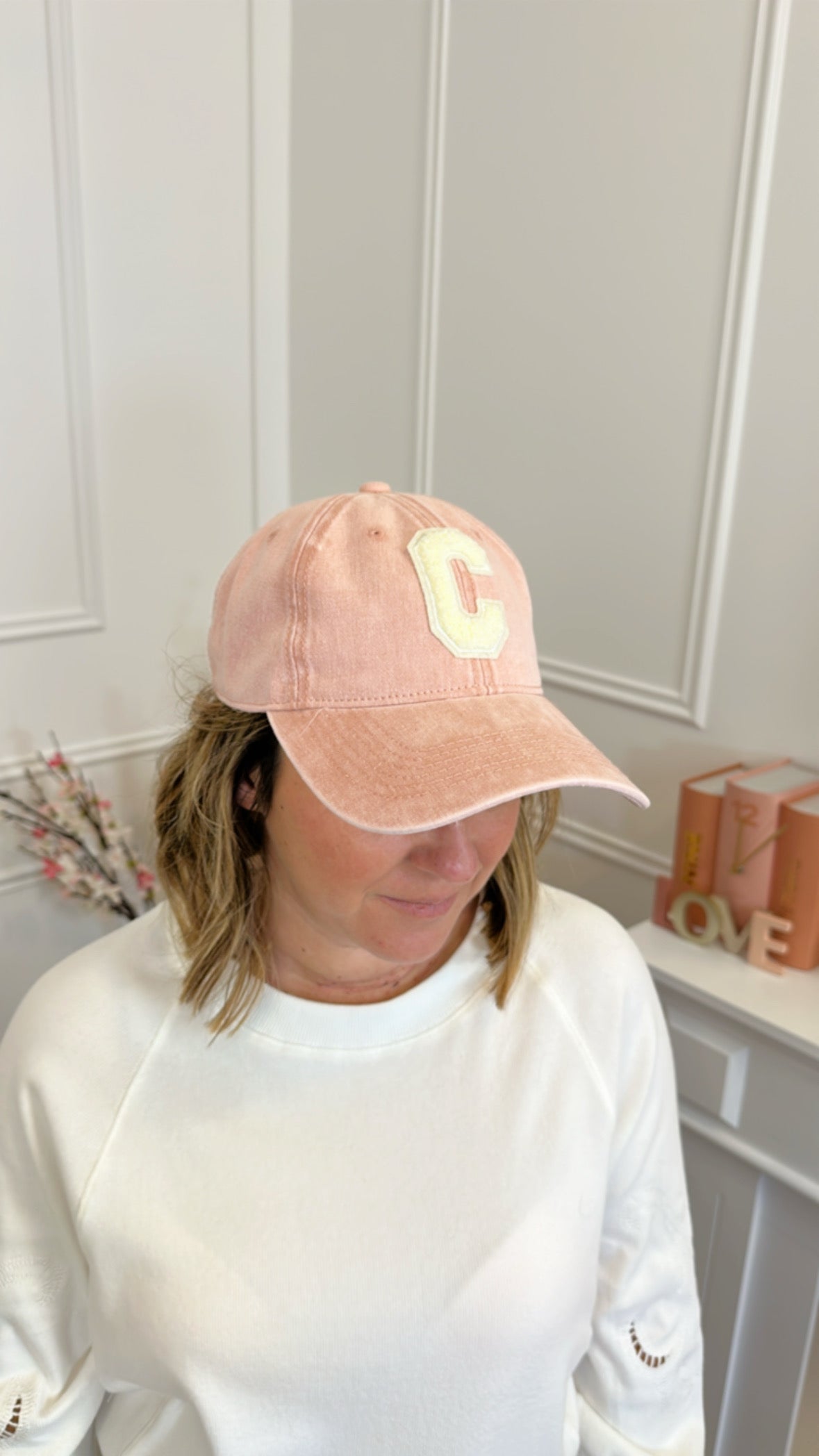 Casquette C Rose Clair