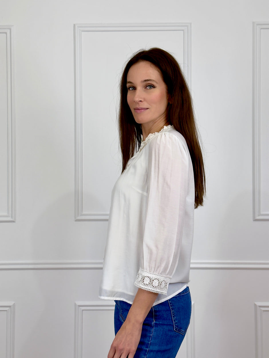 Blouse Abella Ecrue