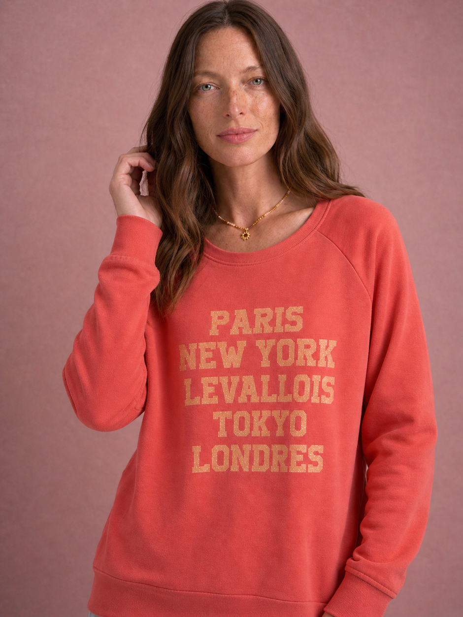 Sweat Suzanna Corail Levallois