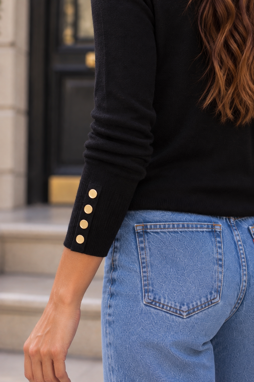 Pull Fin Cilla Noir