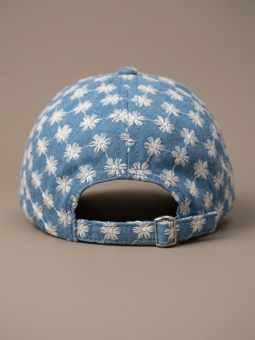 Casquette Jean Fleurs