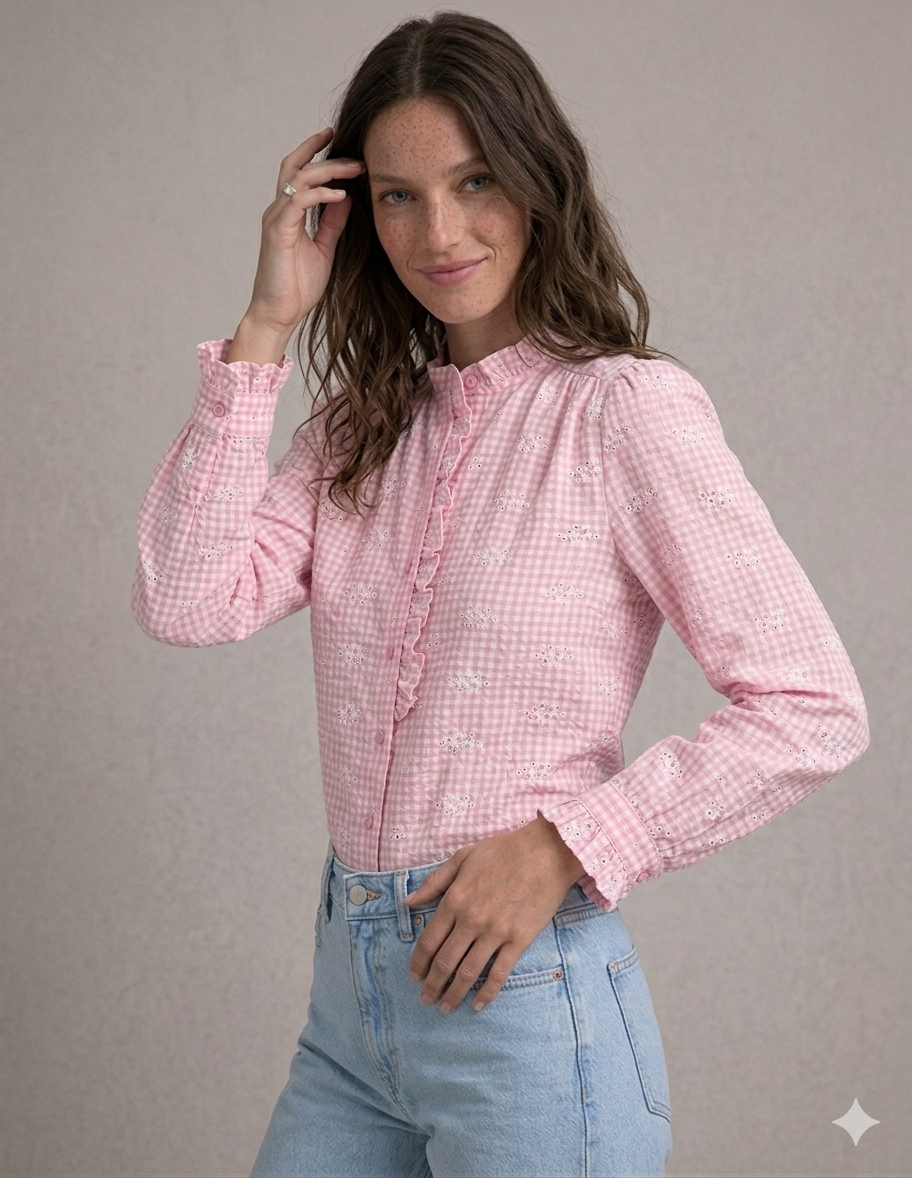 Blouse Ada Rose Fleurie