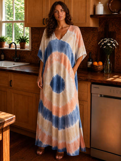 Robe Tidi Bleu Rose