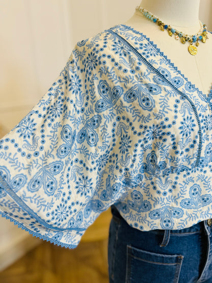 Blouse Ona Bleue