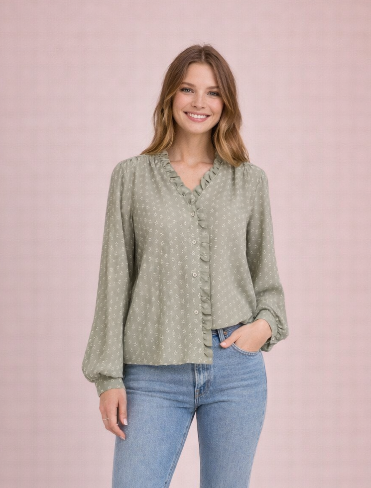 Blouse Ilavia Verte