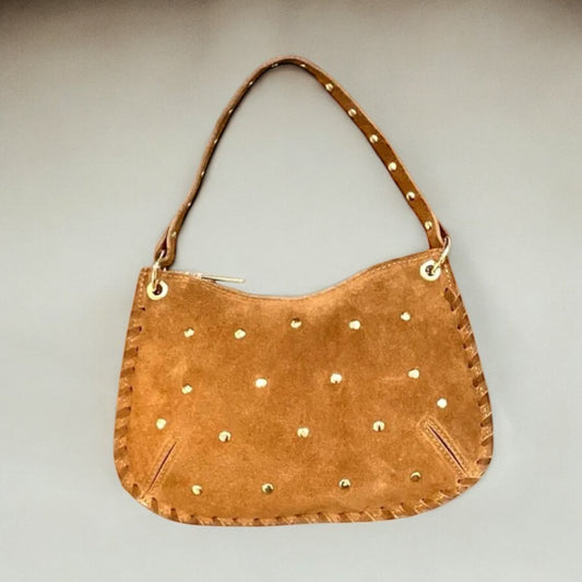Sac Alixane Clous Camel