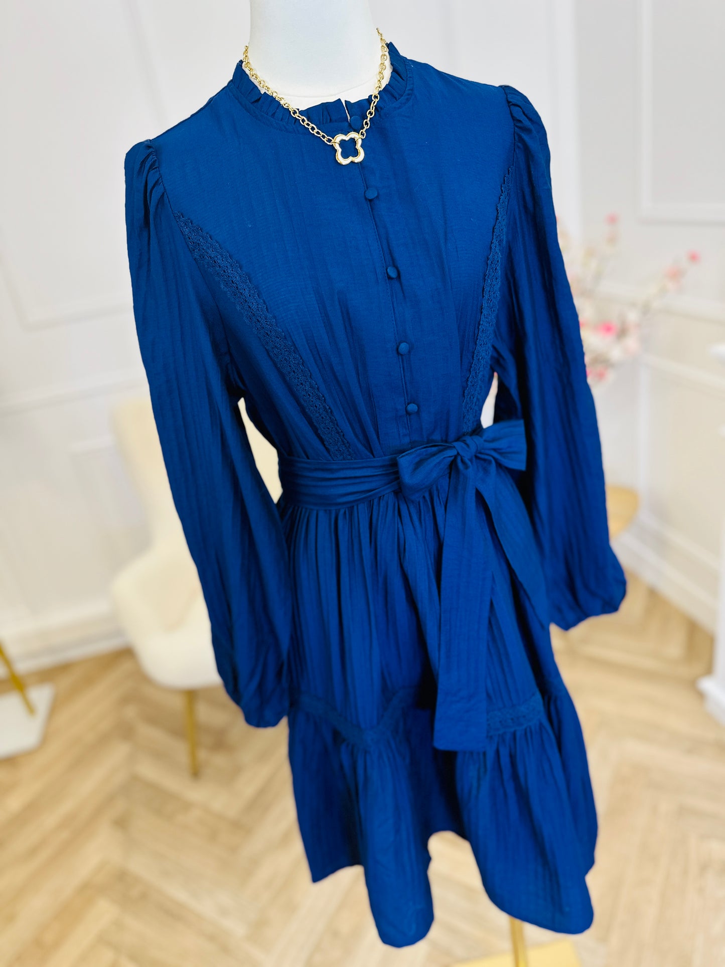 Robe Evina Bleue