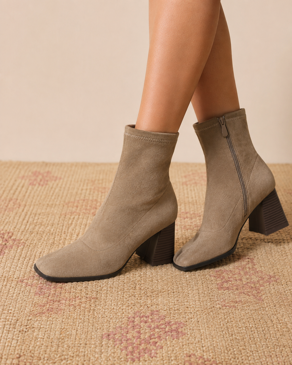 Bottines Demy Beige