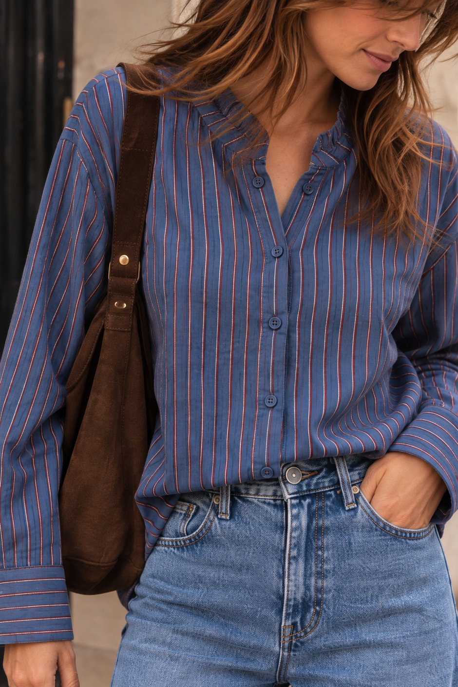 Chemise Gloria Bleue