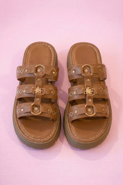 Sandales Isabella Camel