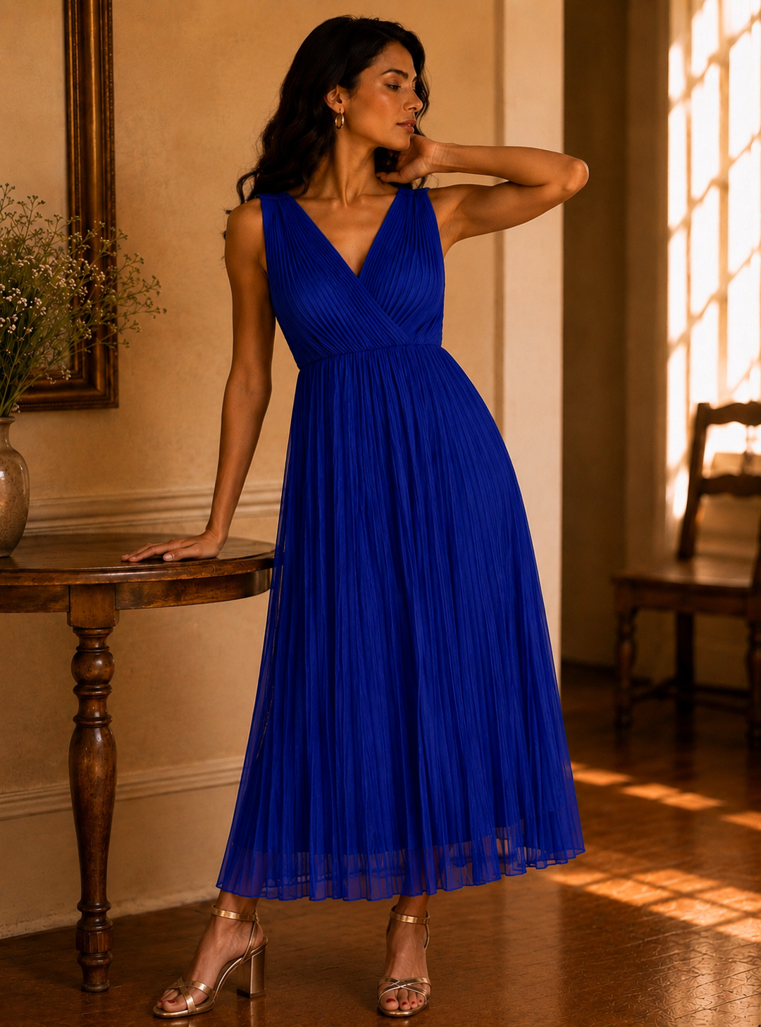 Robe Diamond Bleu Roi