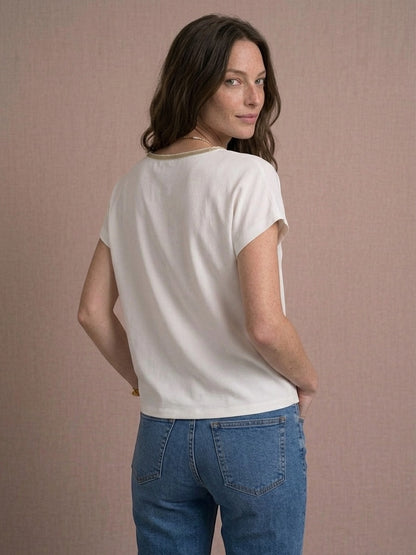 Tee Shirt Frida Blanc