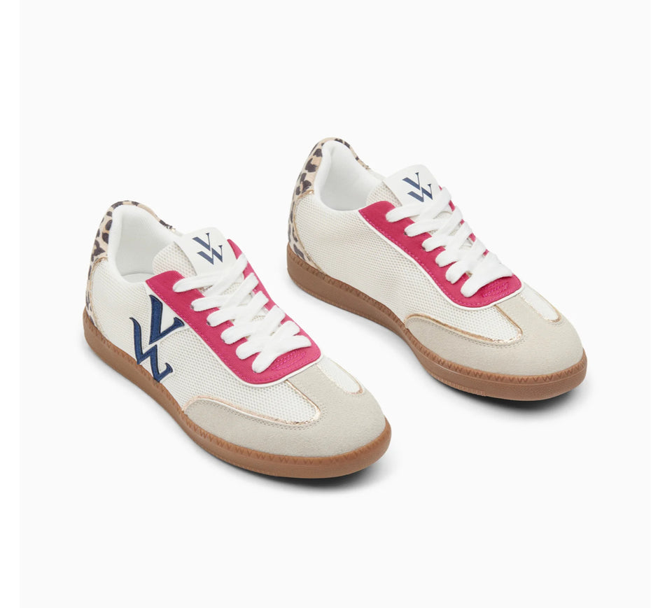 Baskets Monogramme Charlize Multicolores à Semelle Rétro