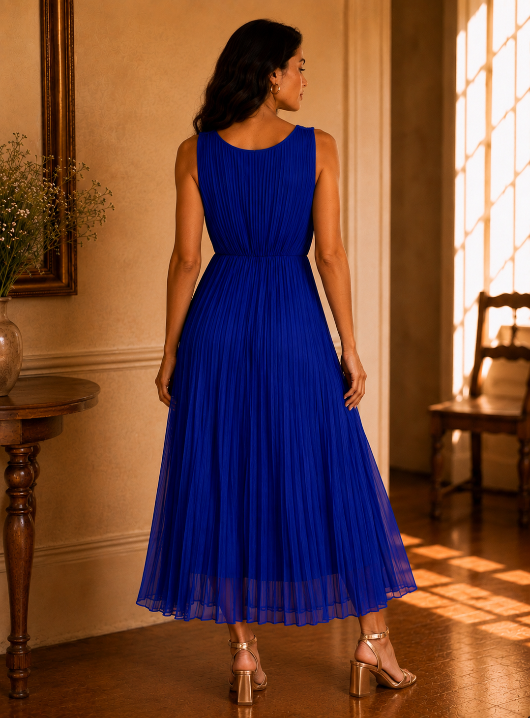 Robe Diamond Bleu Roi