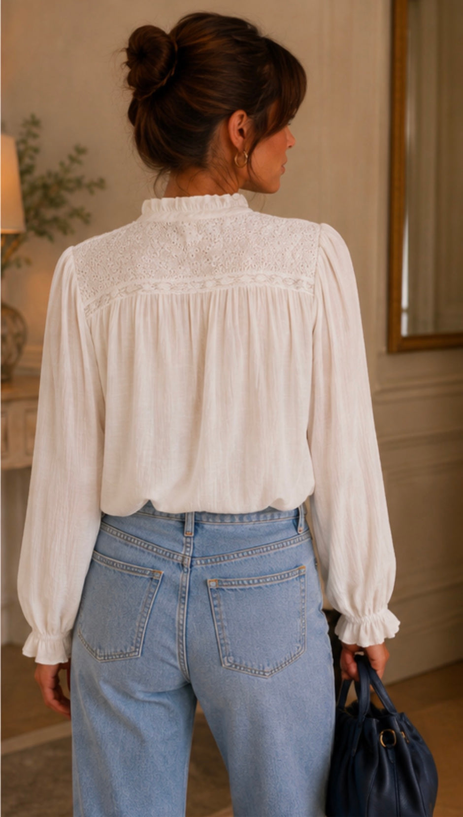 Blouse Amelia Ecrue