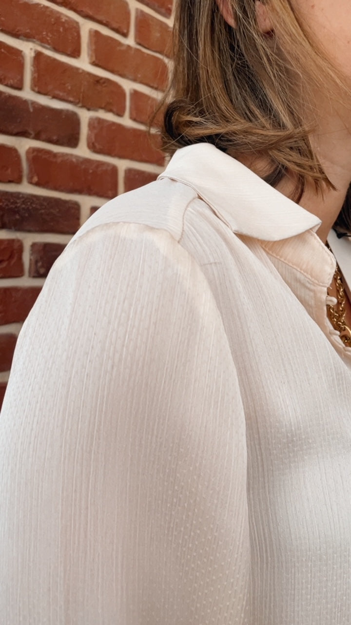 Blouse Tiffaine Beige