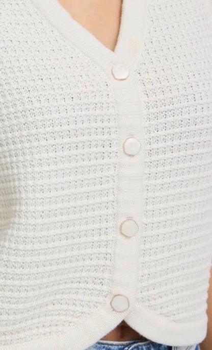 Gilet Mikala Sans manche Beige