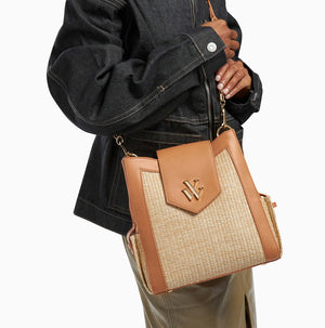 Sac bourse Harper camel
