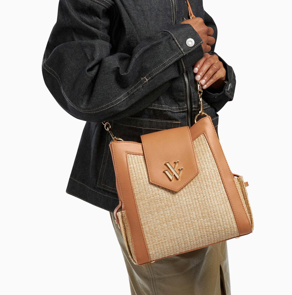 Sac bourse Harper camel