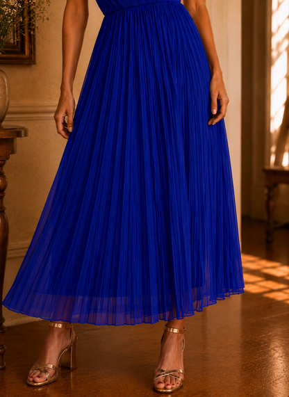 Robe Diamond Bleu Roi