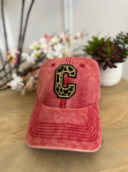 Casquette C Léo Corail Délavé