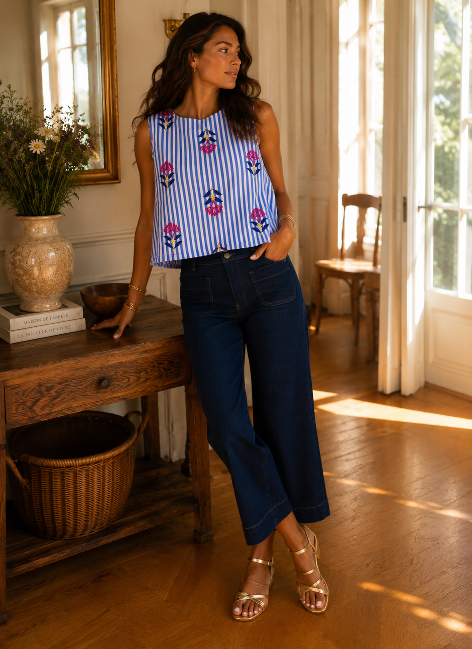 Blouse Sierra Bleue