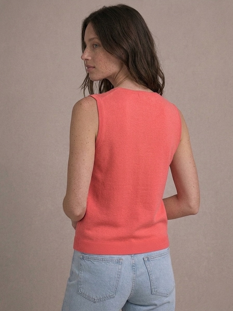 Gilet Luls Corail Sans manche