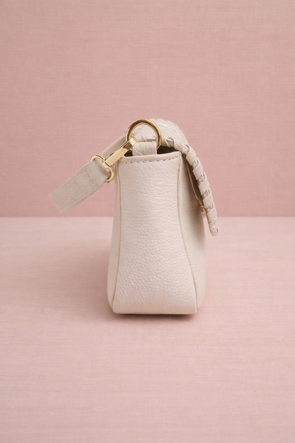Sac Cuir Milie Beige