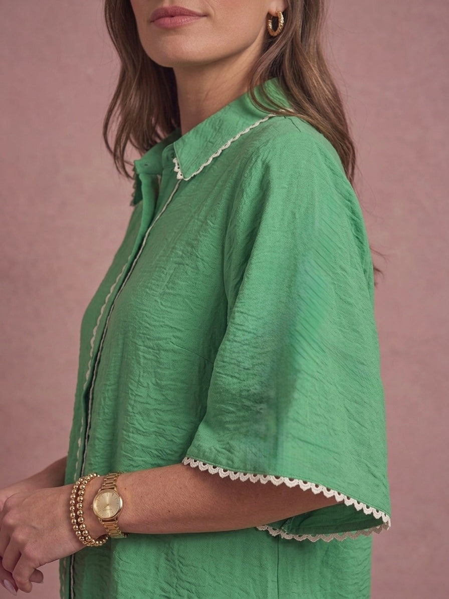 Chemise Leni Verte