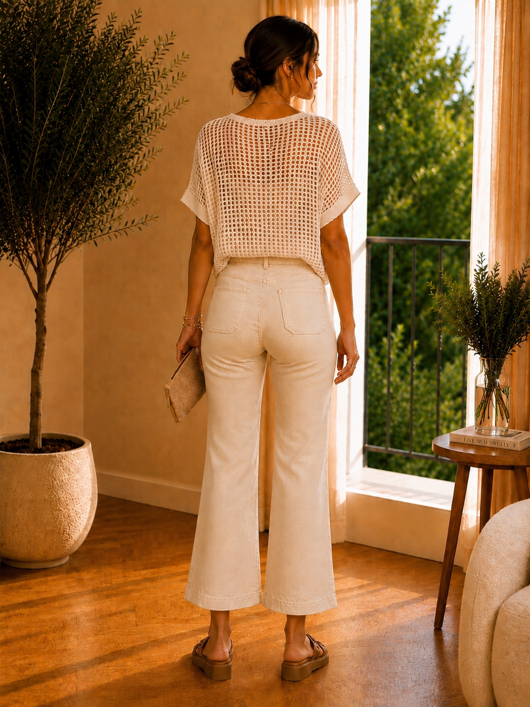 Jean Elenette Beige