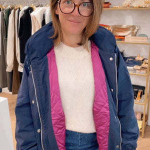 Manteau Harrison Navy