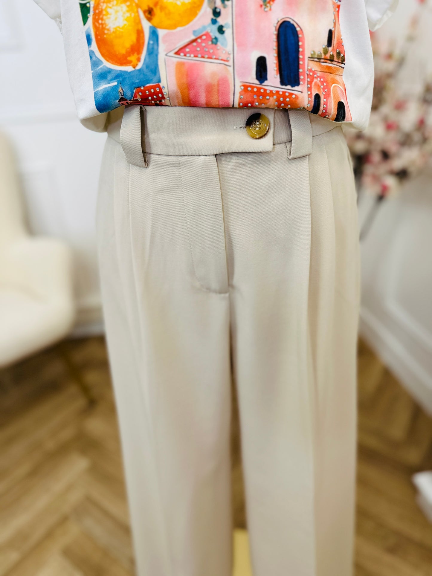 Pantalon Marie-Lou Beige
