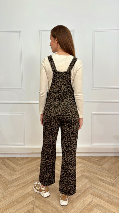 Salopette Oguste Léopard