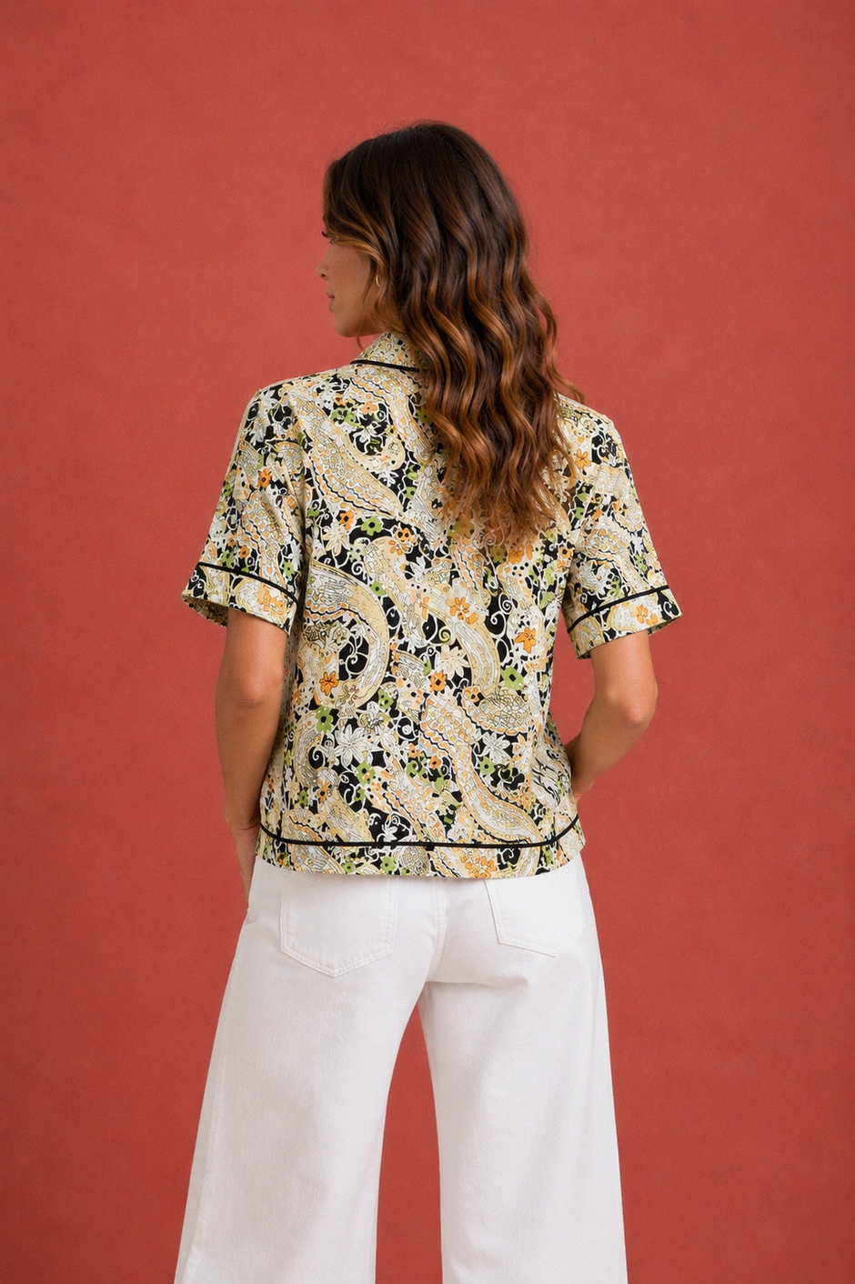 Chemise Sariel Jaune