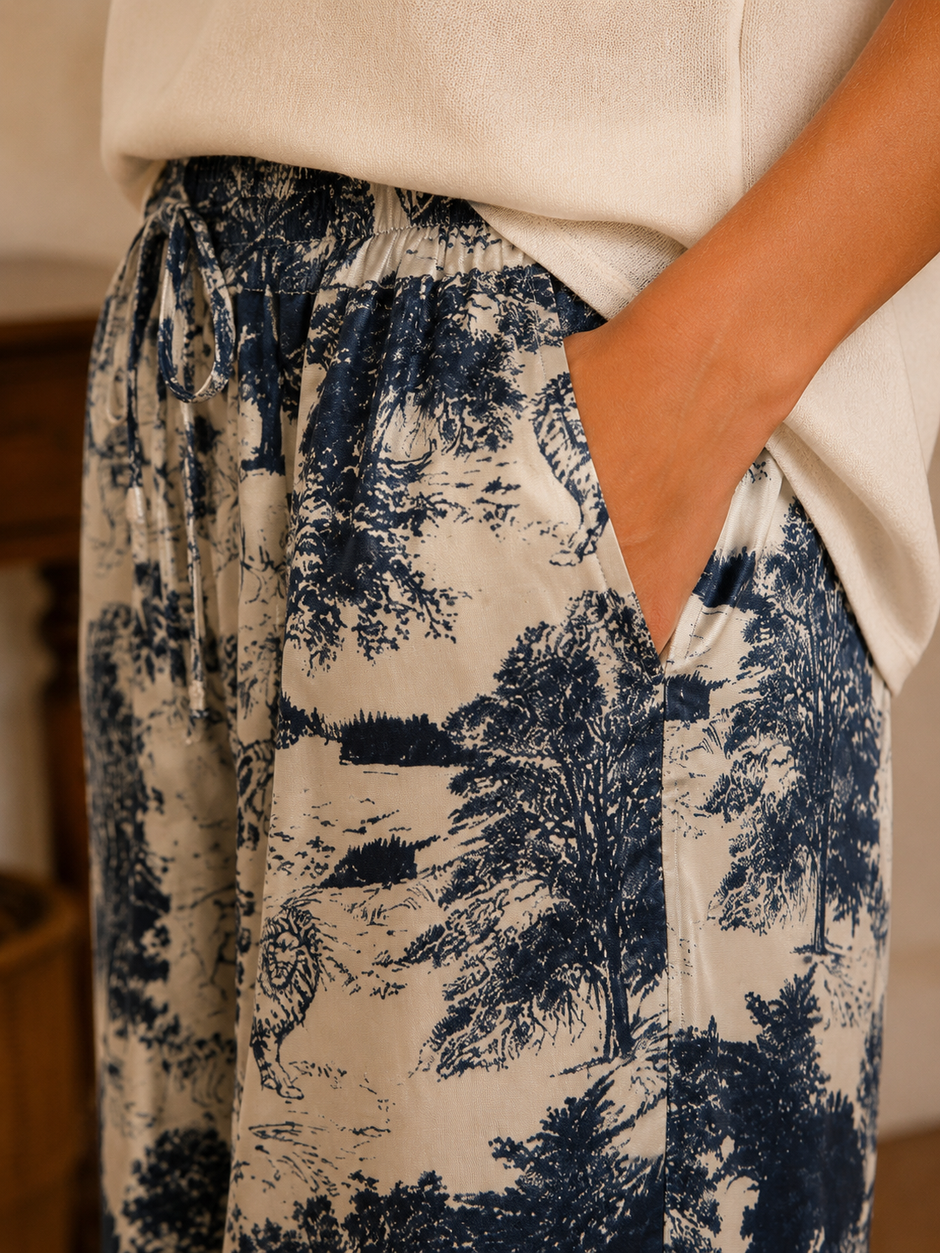 Pantalon Jouy Marine