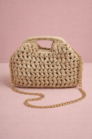 Sac Rafia Lunelle Ecru