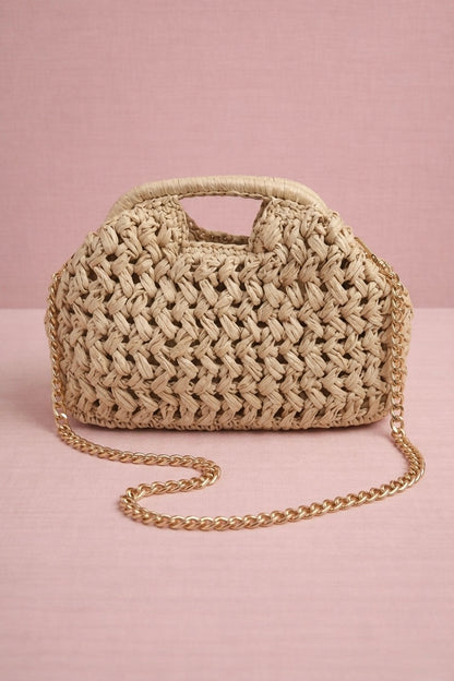 Sac Rafia Lunelle Ecru
