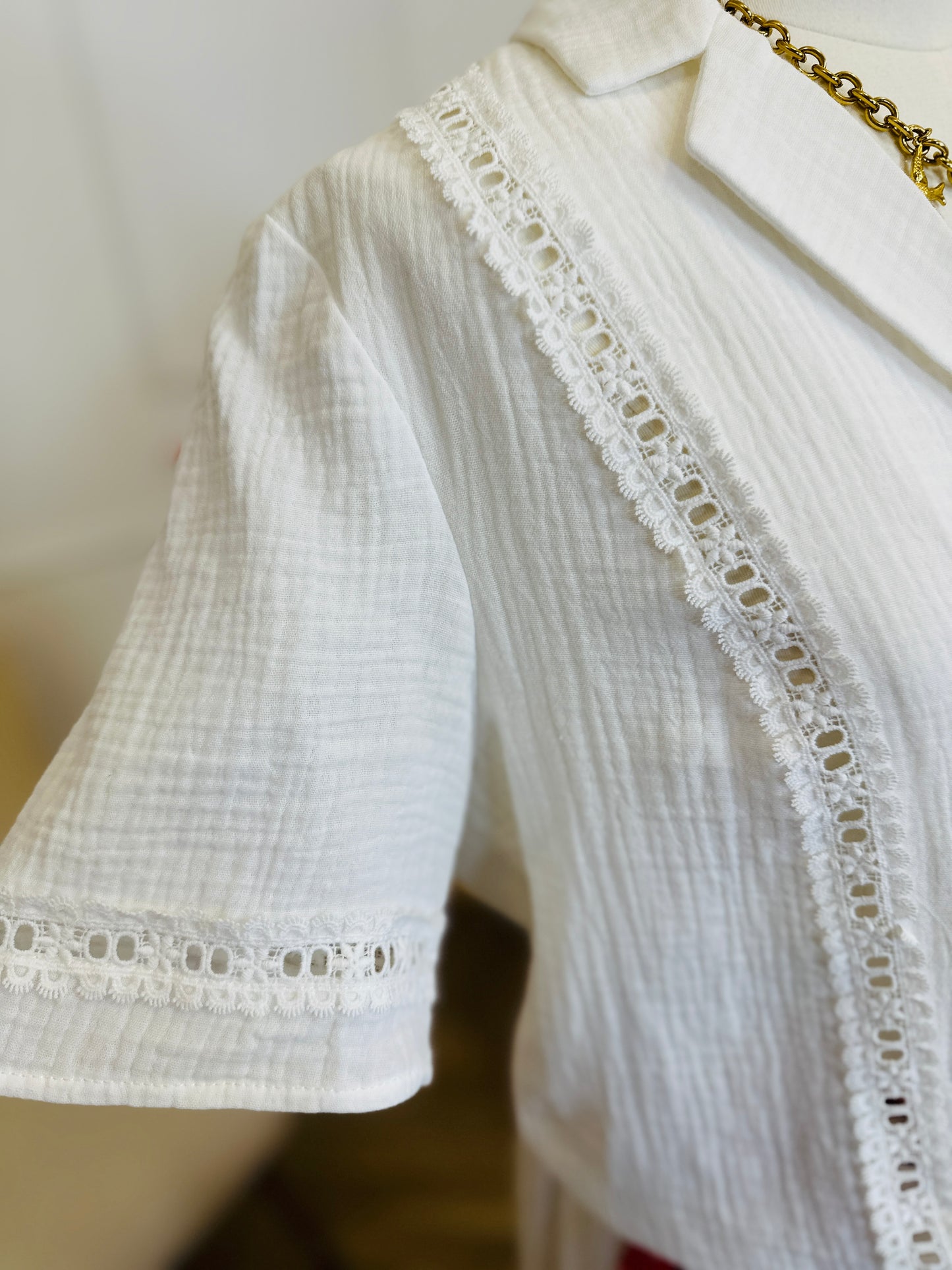 Blouse Tomasina Ecrue