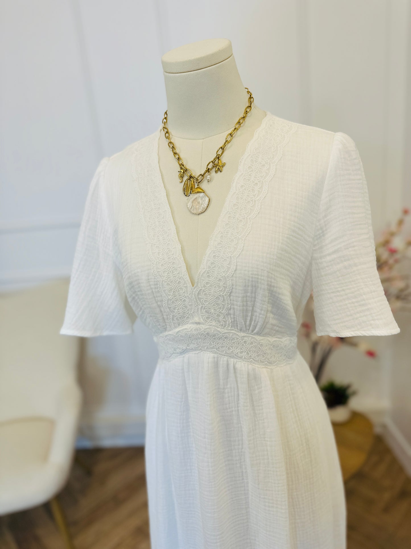 Robe Jeere Ecrue