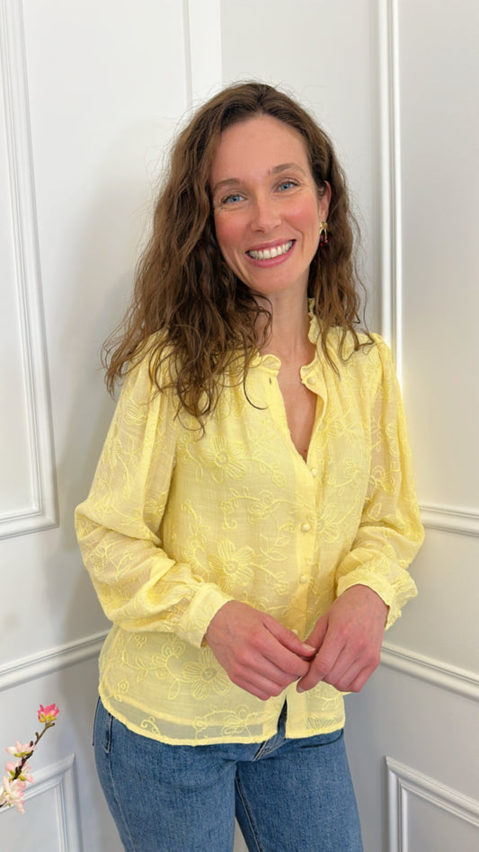 Blouse Océ Jaune