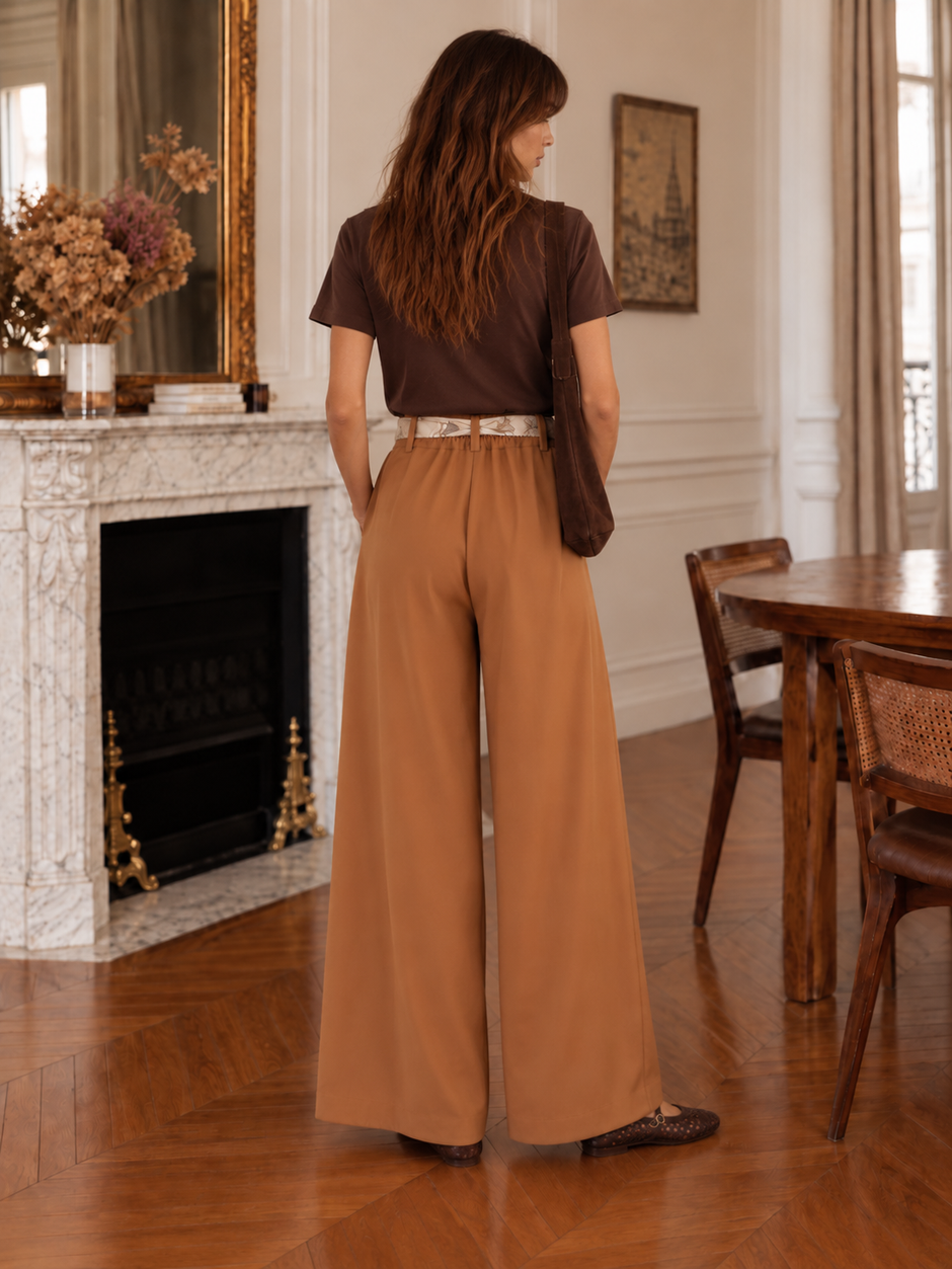 Pantalon Erin Caramel