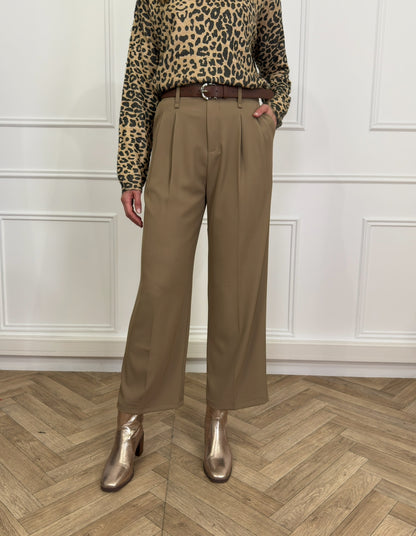 Pantalon Maelia Taupe