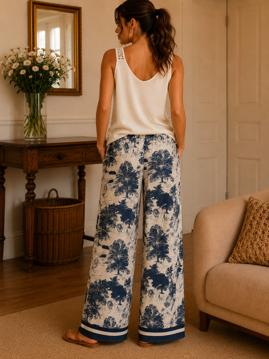 Pantalon Jouy Marine