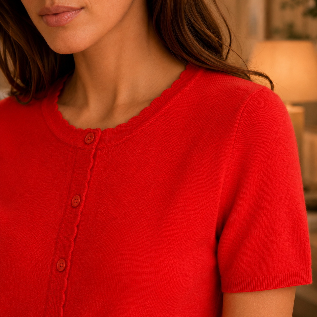 Gilet Palma Rouge