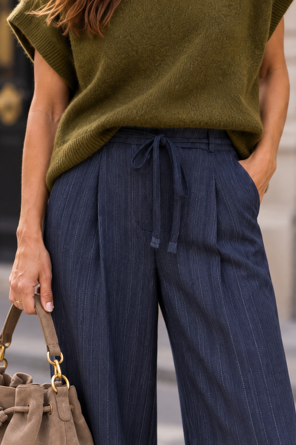 Pantalon Pinelle Bleu