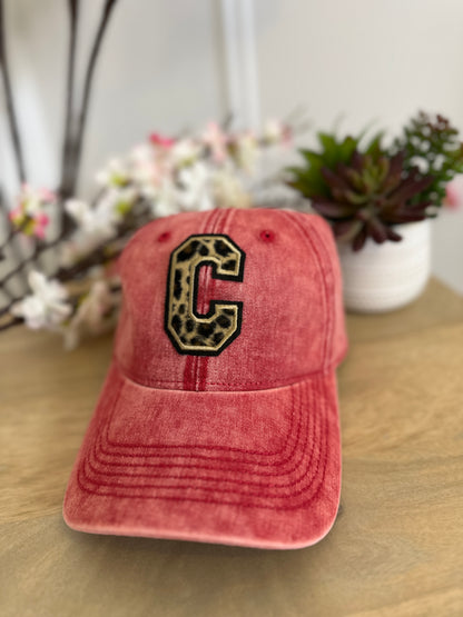 Casquette C Léo Corail Délavé