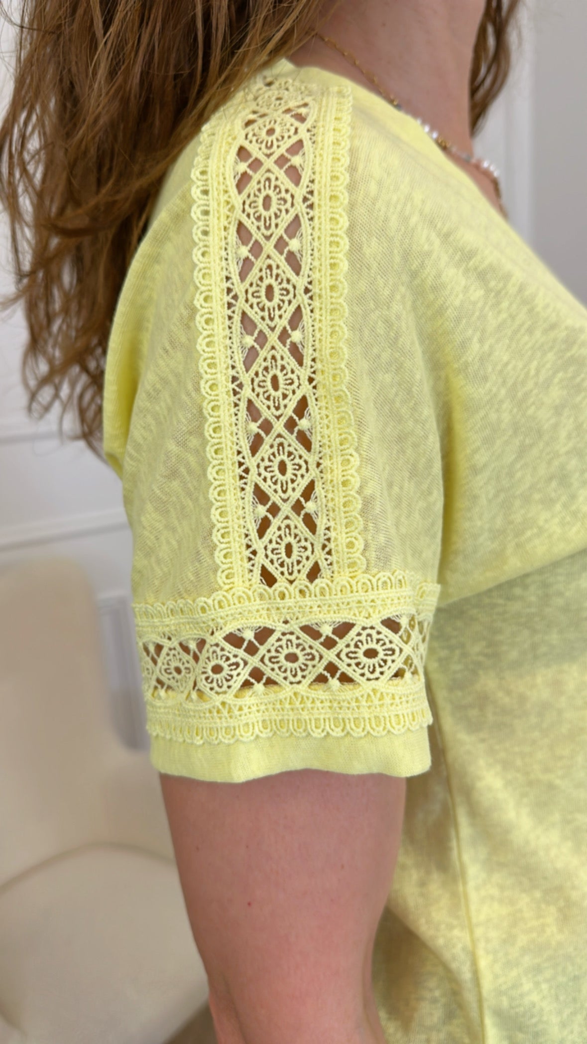 T shirt Marianna Jaune